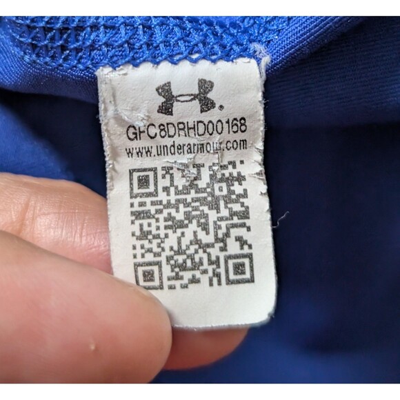 Lot Of 2 Under Armour Size YM Compression Tank Tops Fitted Sleeveless HeatGear - Picture 6 of 10